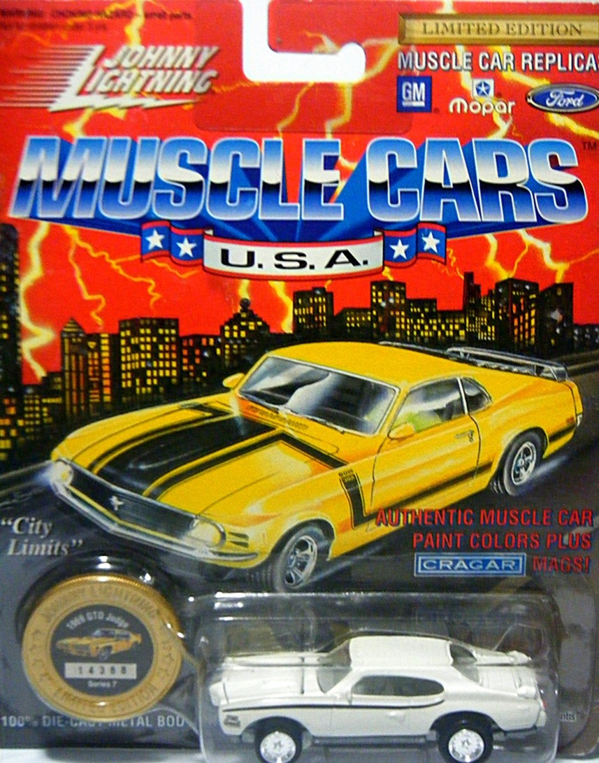 Johnny Lightning Muscle Cars USA - 1969 Pontiac GTO Judge