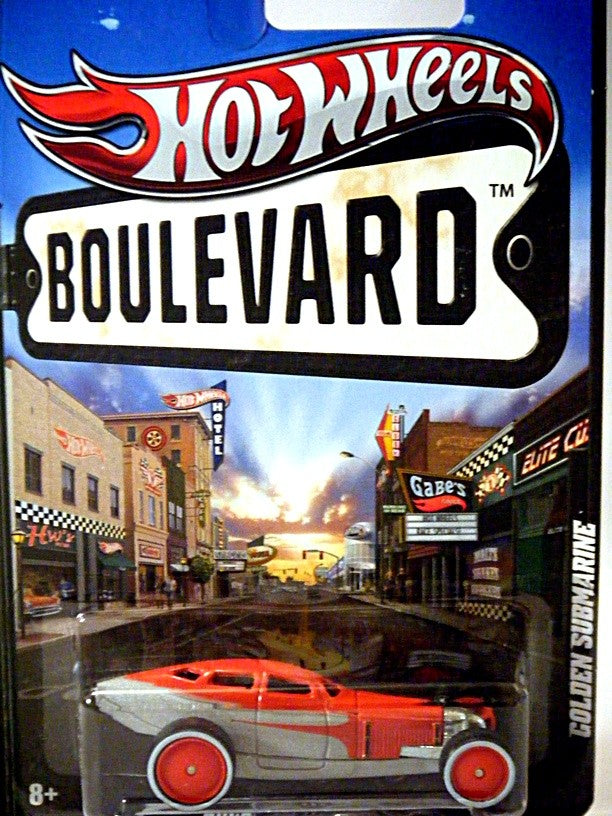 Hot Wheels Boulevard Series - Golden Submarine Hot Rod