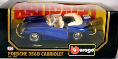 Bburago 1:24 Scale - Porsche 356b Cabriolet