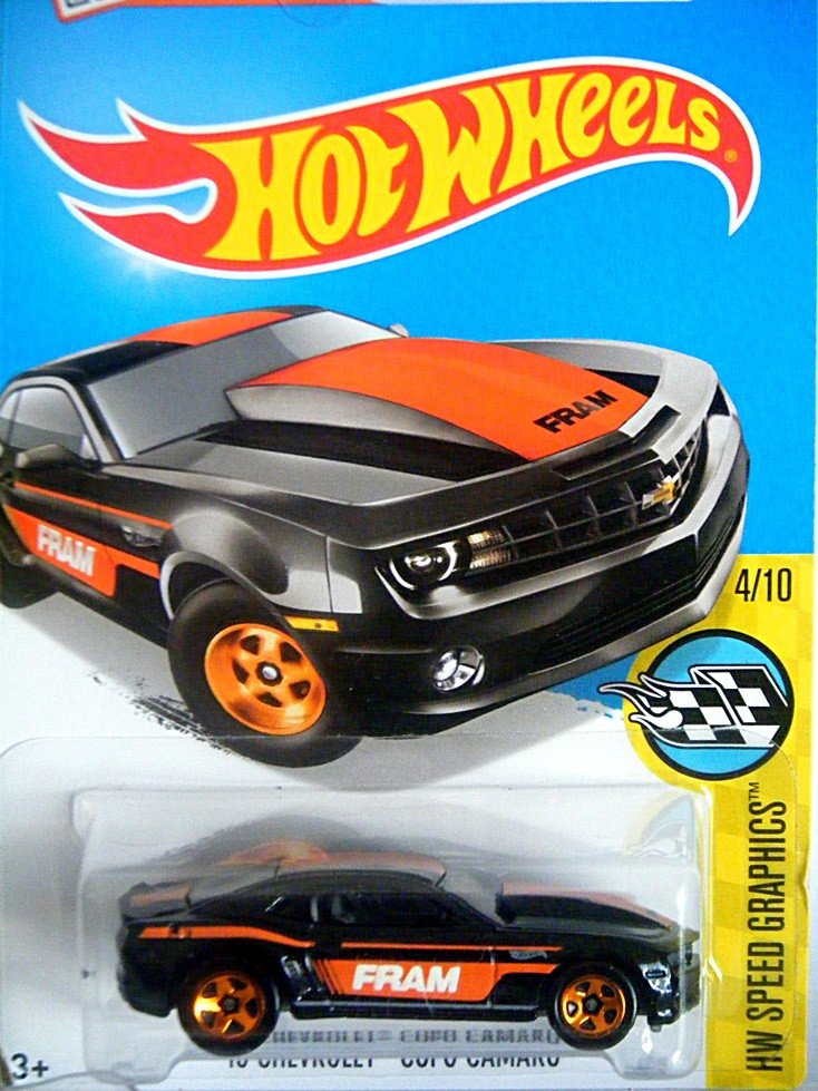 Hot Wheels - Fram Filters Chevrolet COPO Camaro  