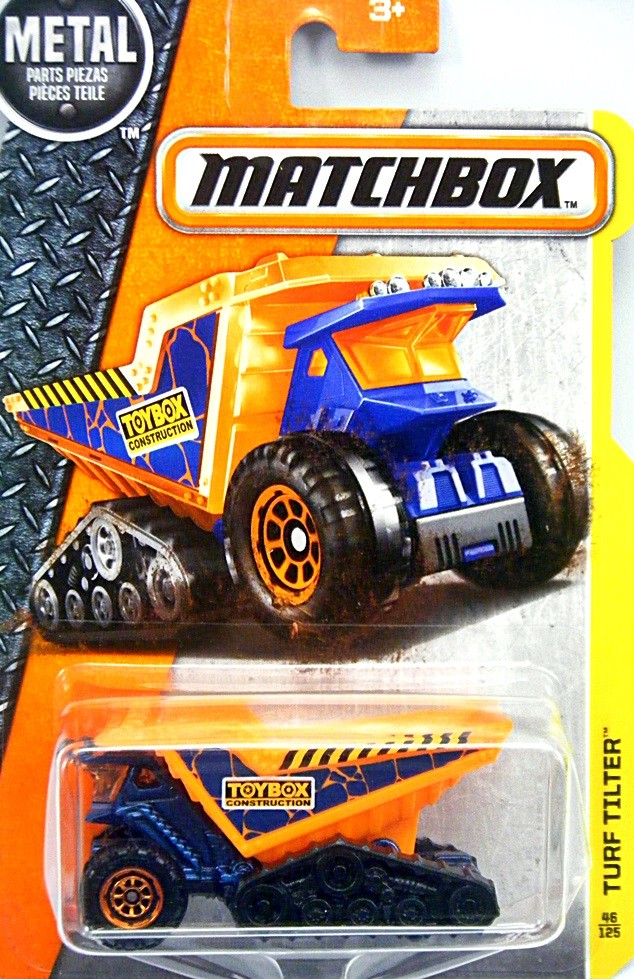 Matchbox - Turf Tilter - Quarry Dump Truck with Tracks