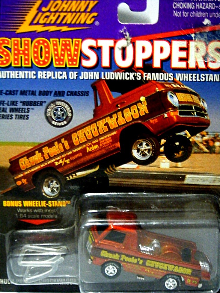 Johnny Lightning ShowStoppers - Chuck Poole's Checkwagon Dodge A-100 Pickup Truck
