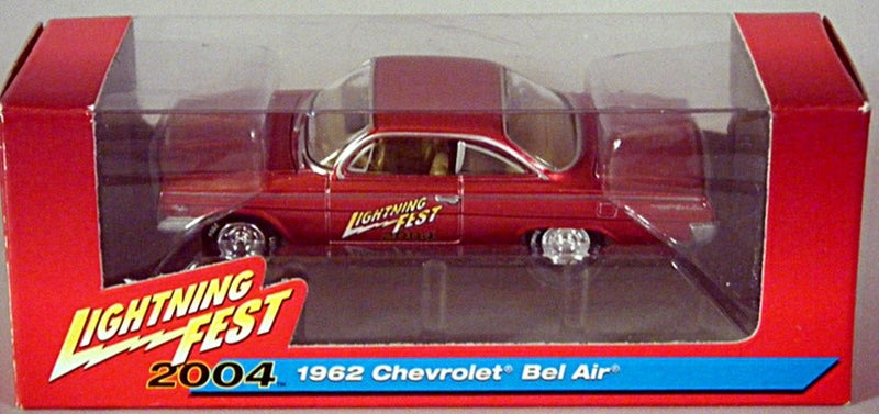 Johnny Lightning Limited Edition Lightning Fest Event Car 1962 Chevrolet Bel Air Bubbletop