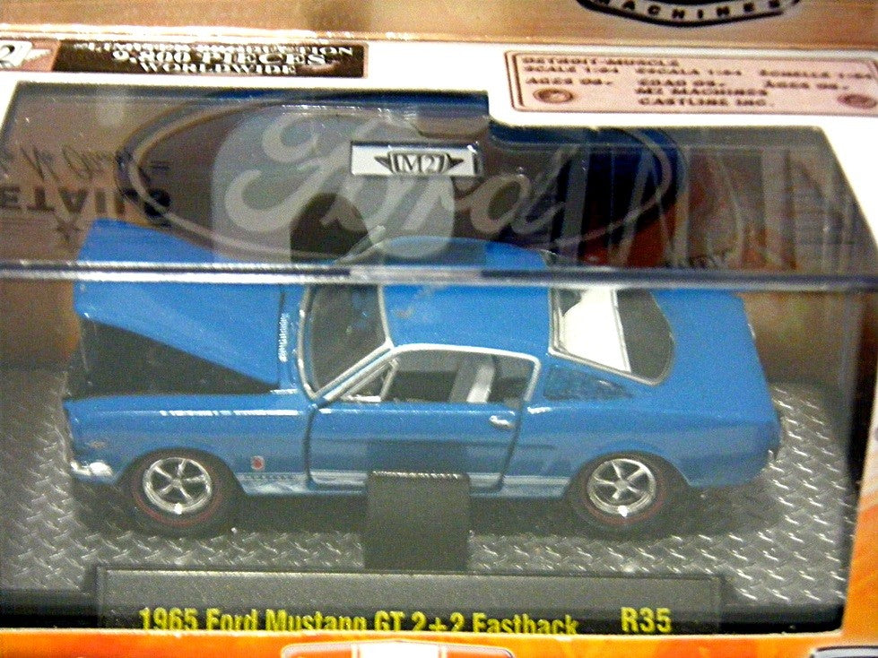 M2 Machines Detroit Muscle - 1965 Ford Mustang GT Fastback
