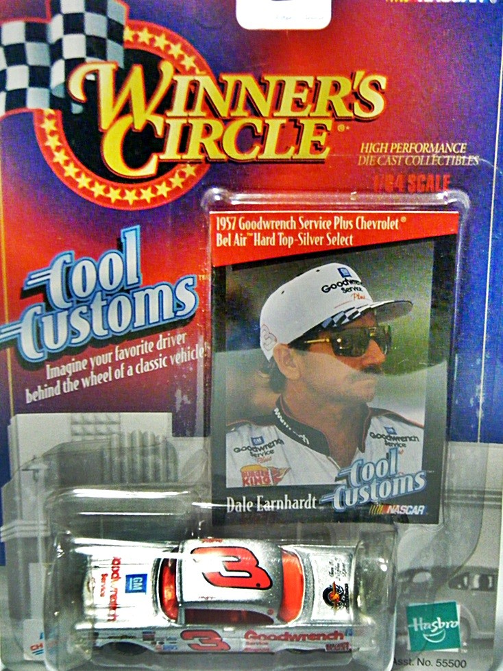 Winners Circle - Cool Customs - Dale Earnhardt 1957 Chevy Bel Air Goodwrench Stock Car
