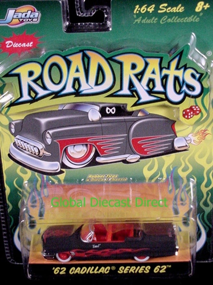 Jada 1962 Cadillac Series 62 Convertible Rat Rod