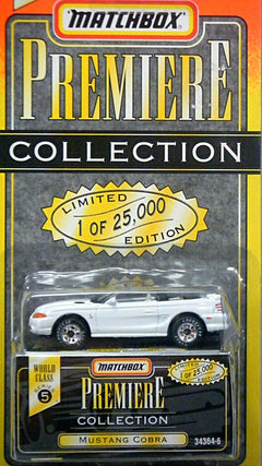 Matchbox Premiere Series Ford Mustang Cobra Convertible