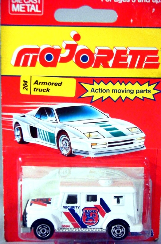 Majorette - Armored Car Security Truck