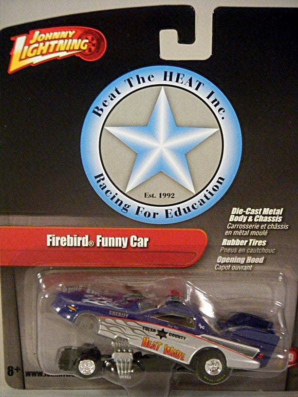 Johnny Lightning 2.0 Series - Tulsa Police NHRA Pontiac Firebird Funny Car Heat Wave