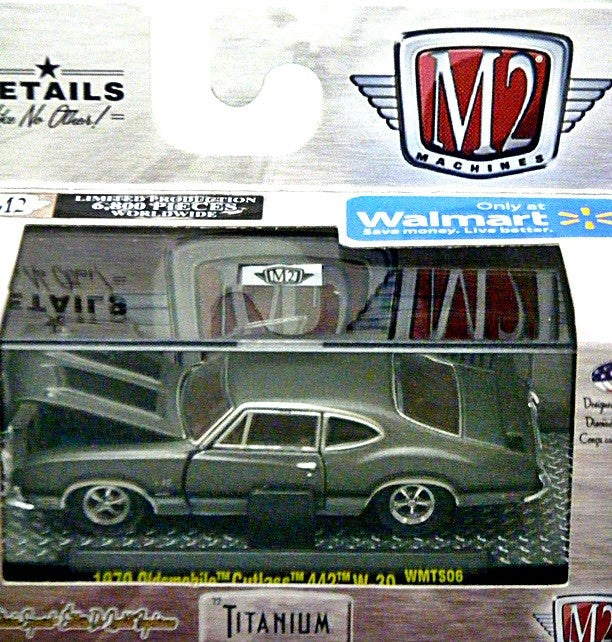 M2 Machines - Titanium - M2 Machines - Titanium - 1970 Oldsmobile 442 W-30