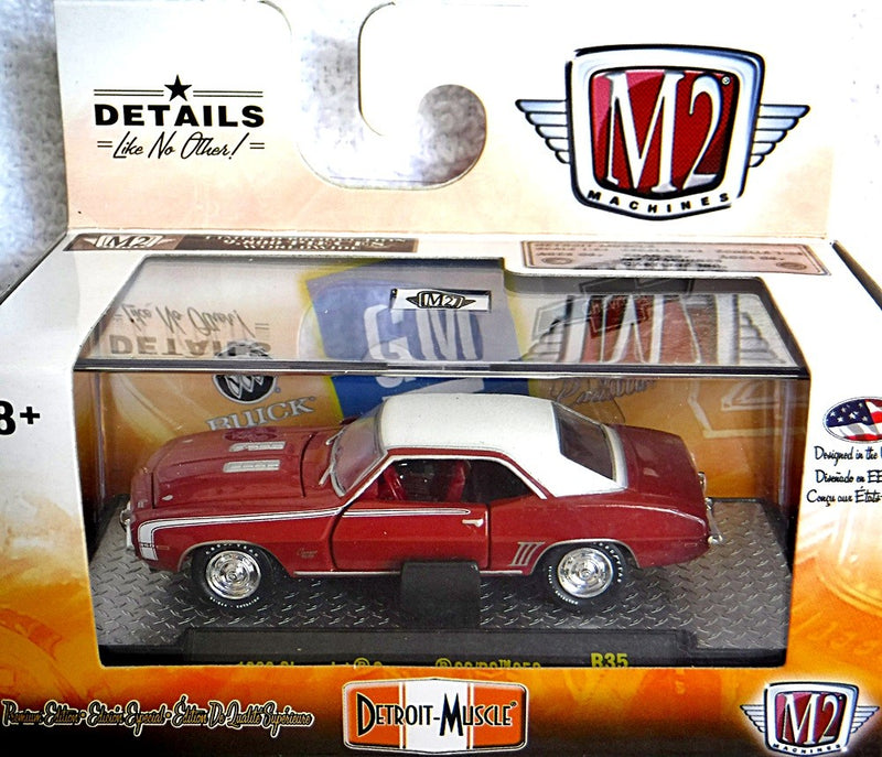 M2 Machines Detroit Muscle 1969 Chevrolet Camaro SS/RS 350