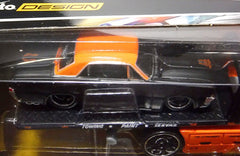 Maisto - Transport - 1965 Pontiac GTO and Flatbed Wrecker Set