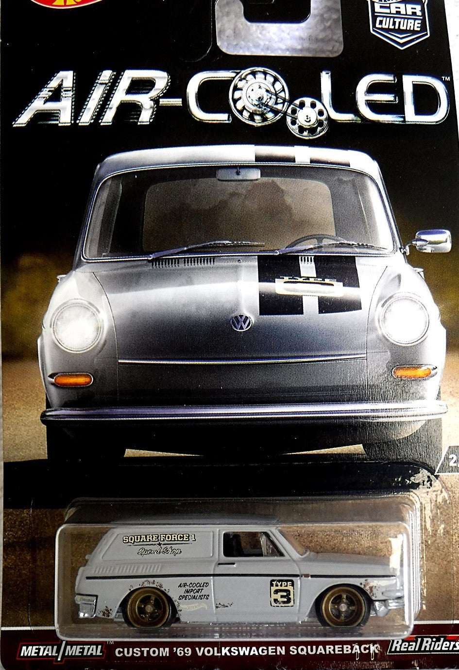 Hot Wheels - Air Cooled - 1969 Volkswagen Squareback