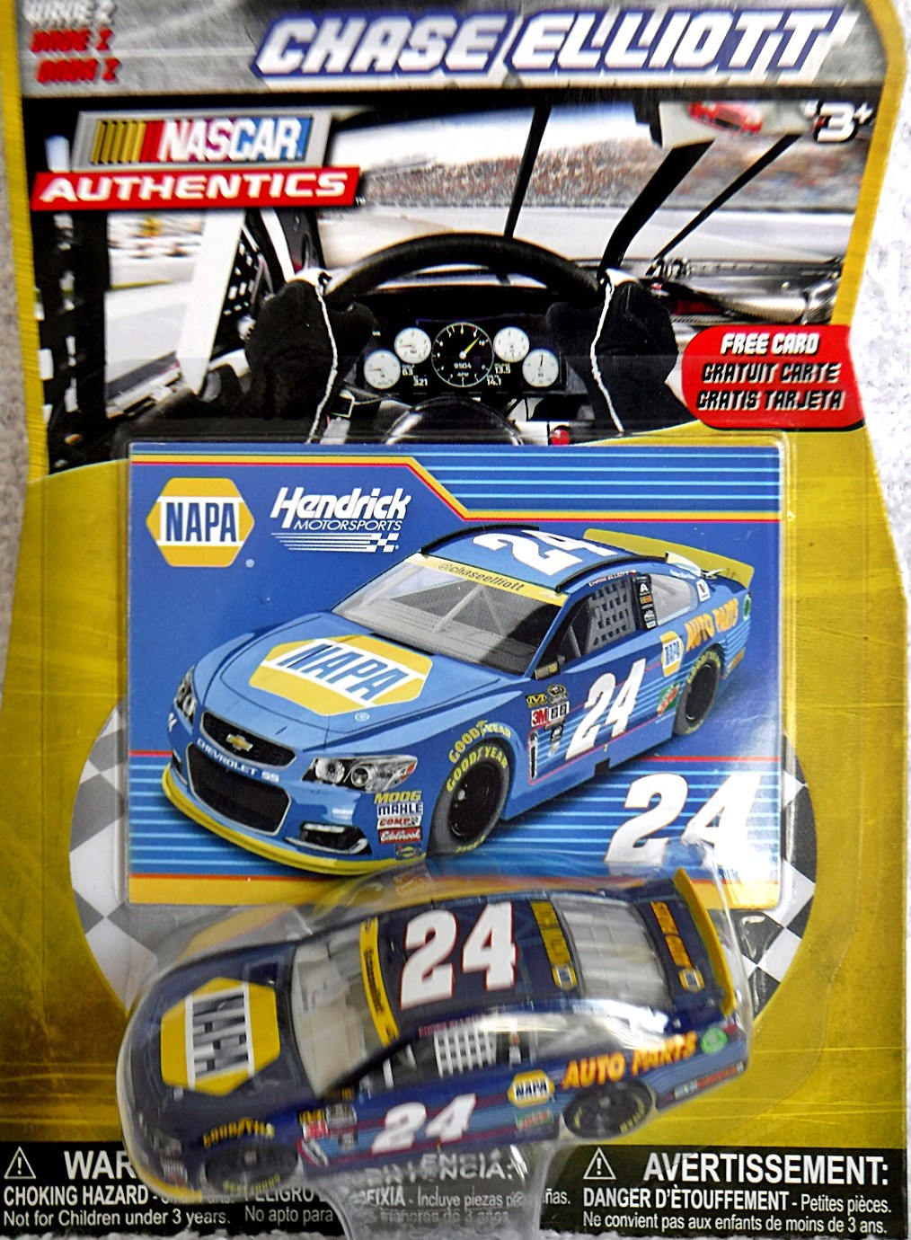 NASCAR Authentics Hendrick Motorsports - Chase Elliott NAPA Chevrolet SS 