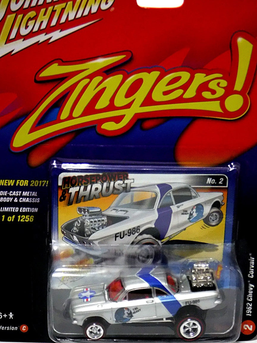 Johnny Lightning R2 - Street Freaks-Zingers - 1962 Chevy Corvair