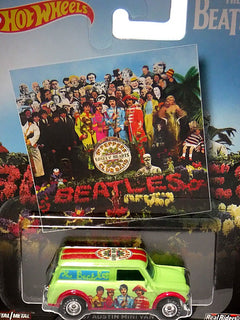 Hot Wheels Nostalgia - Pop Culture - The Beetles - Sgt Pepper 1967 Austin Mini Van