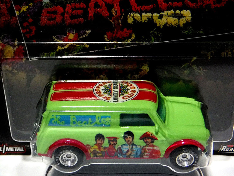 Hot Wheels Nostalgia - Pop Culture - The Beetles - Sgt Pepper 1967 Austin Mini Van