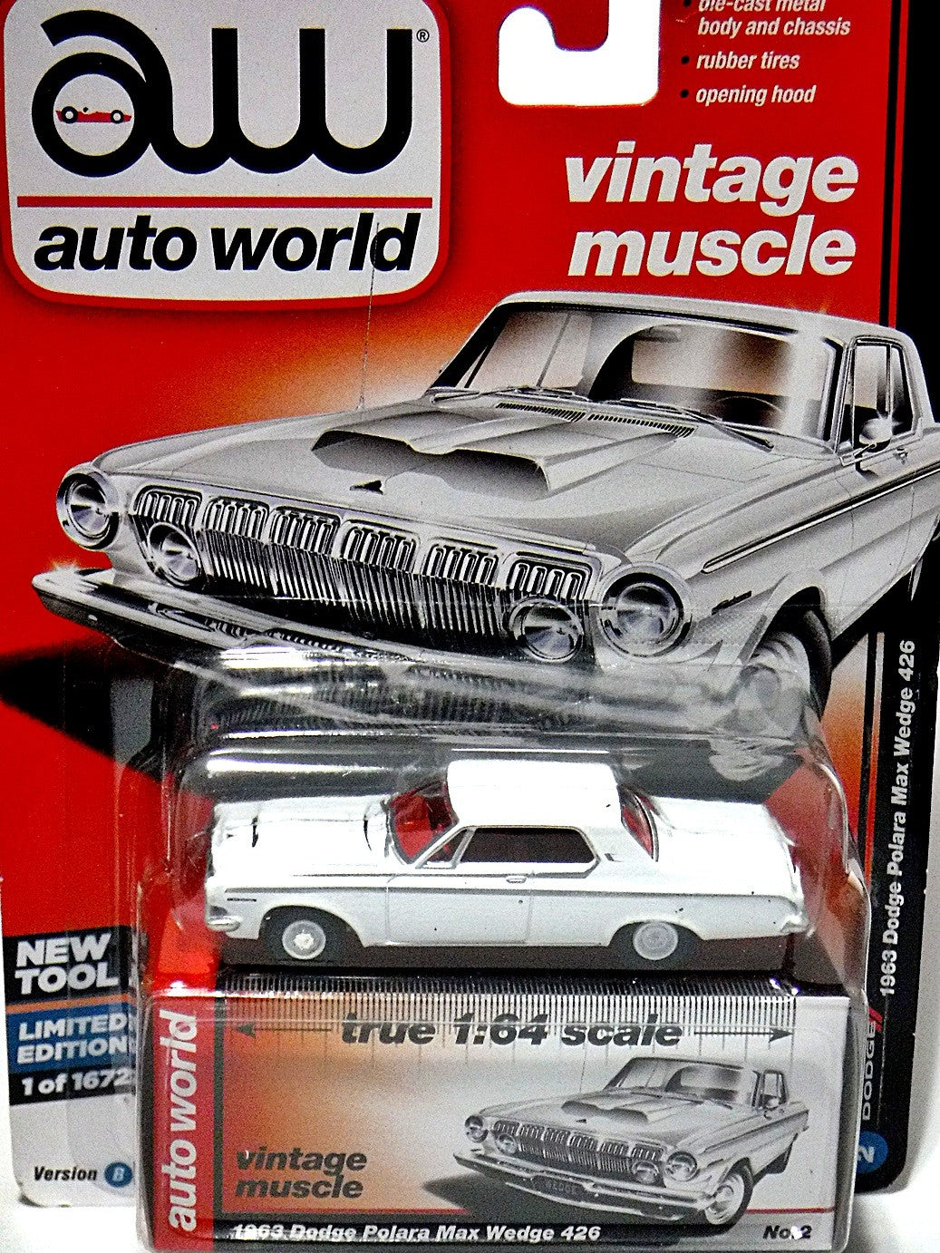 Auto World - Premium Series - 1963 Dodge Polara Max Wedge 426