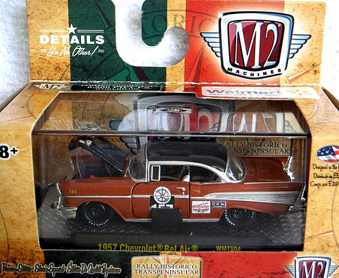 M2 Machines - Rally Historico Transpeninsular - 1957 Chevy Bel Air
