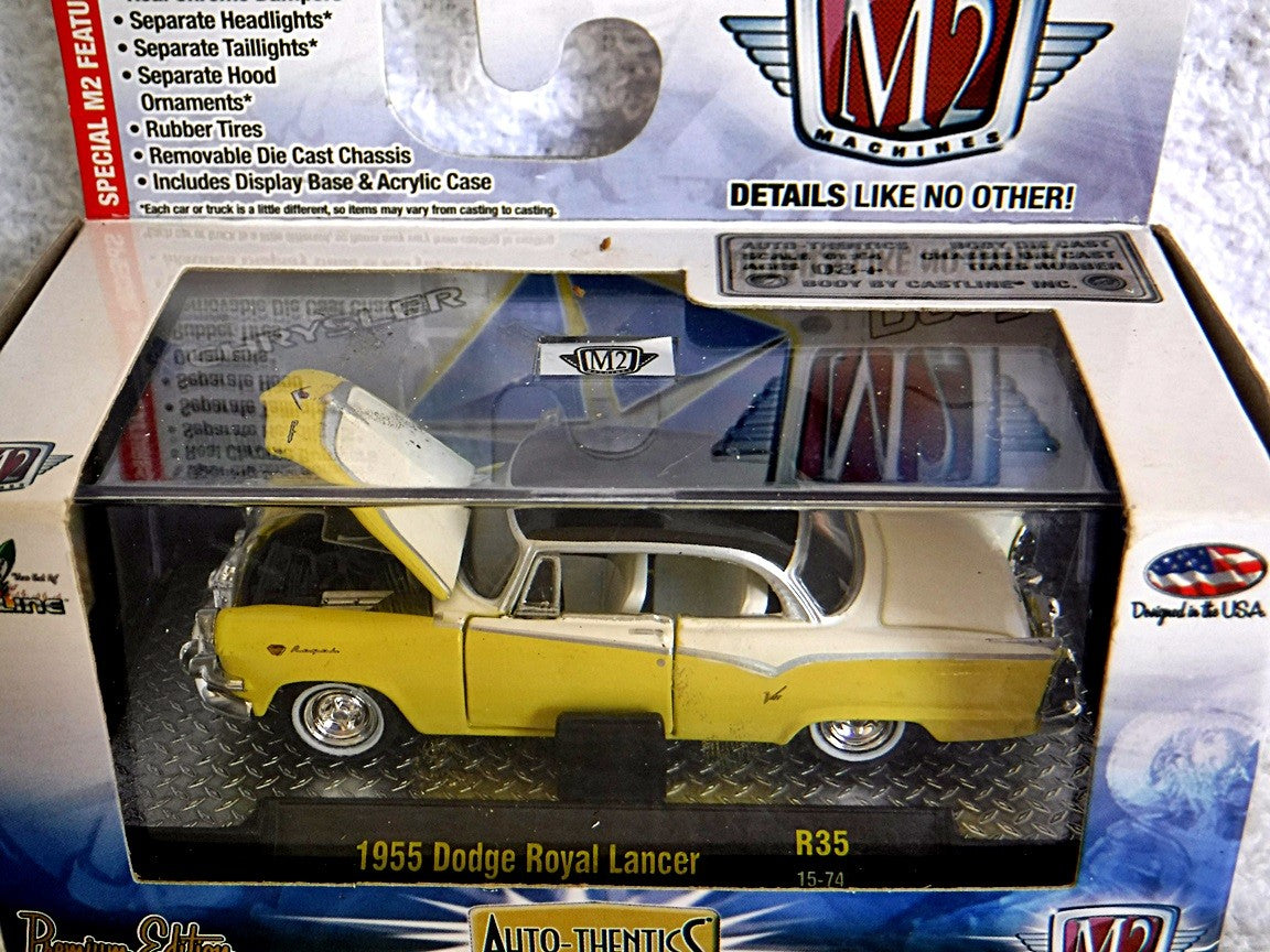 M2 Machines Auto Thentics 1955 Dodge Royal Lancer