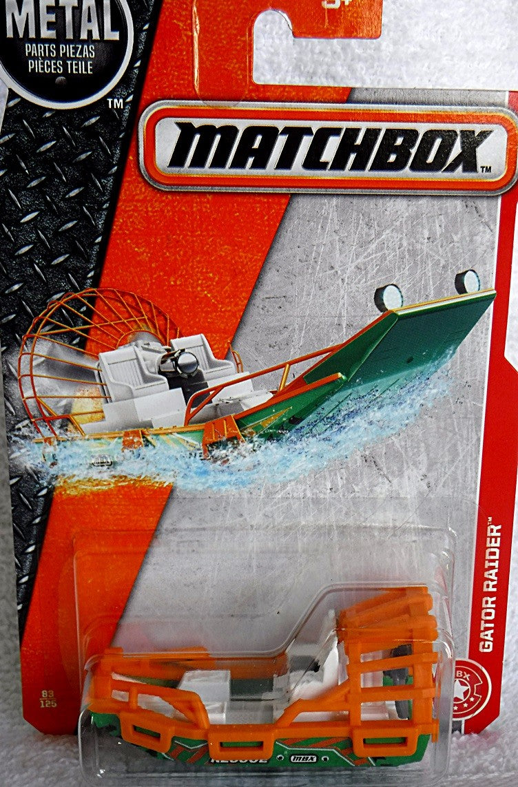 Matchbox - Airboat - Gator Raider