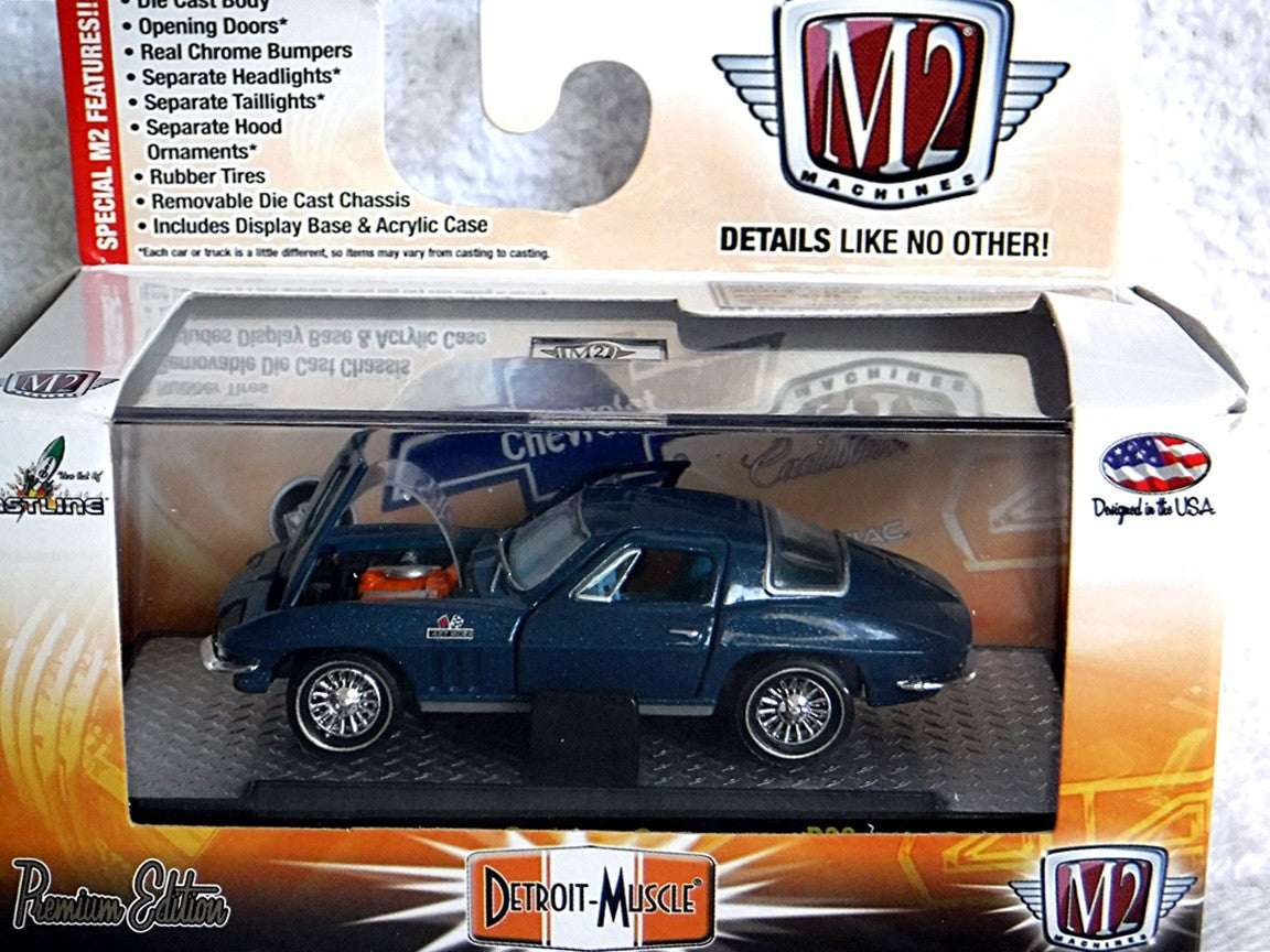 M2 Machines Detroit Muscle - 1966 Chevrolet Corvette 427