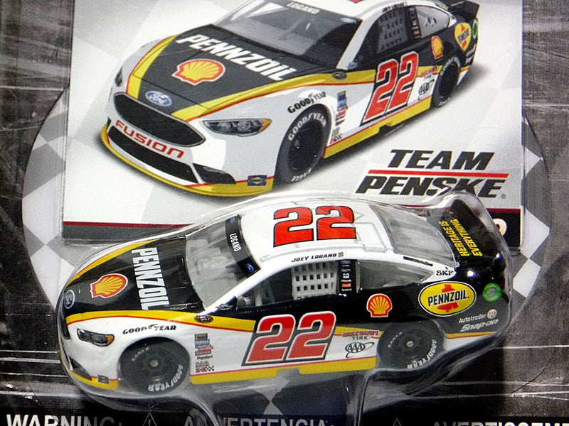 NASCAR Authentics - Joe Gibbs Racing - Joey Logano  Shell Pennzoil  Ford Fusion