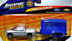 Maisto Heartland Haulers - Chevrolet Silverado and Horse Trailer