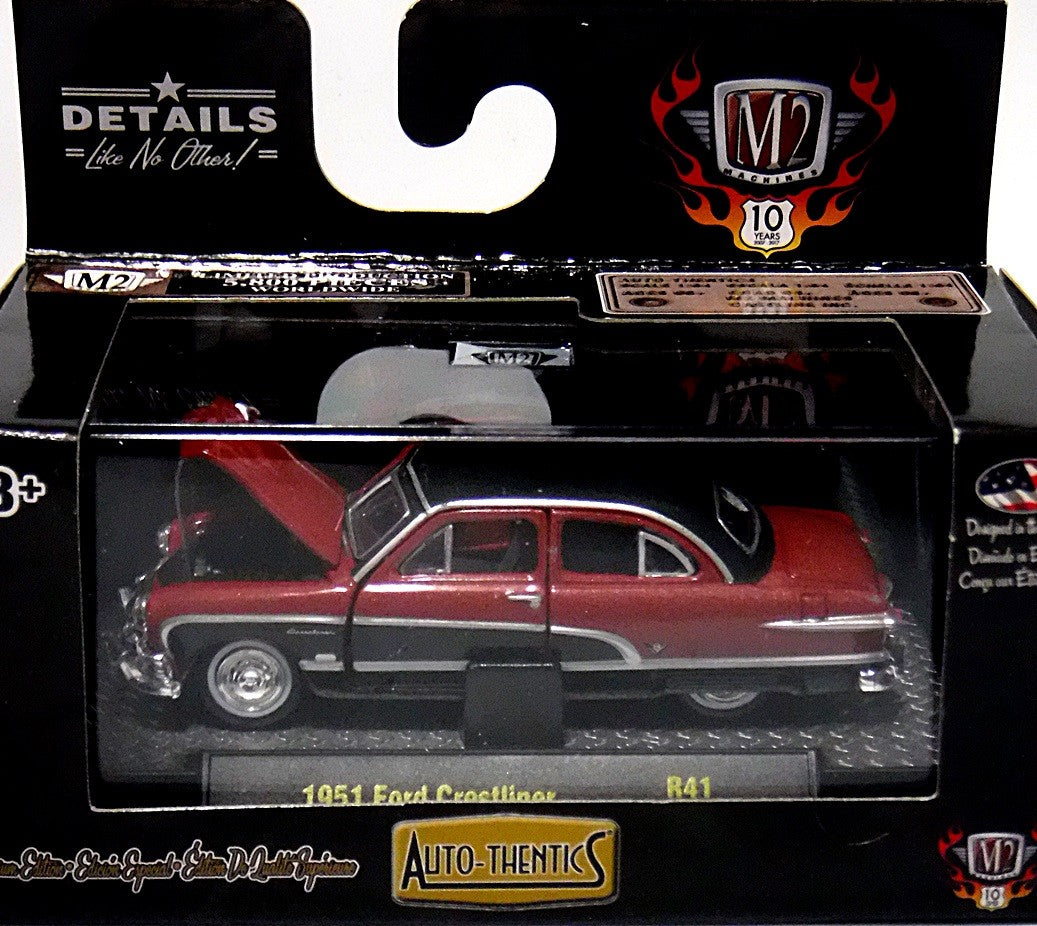 M2 Machines Auto Thentics 1951 Ford Crestliner