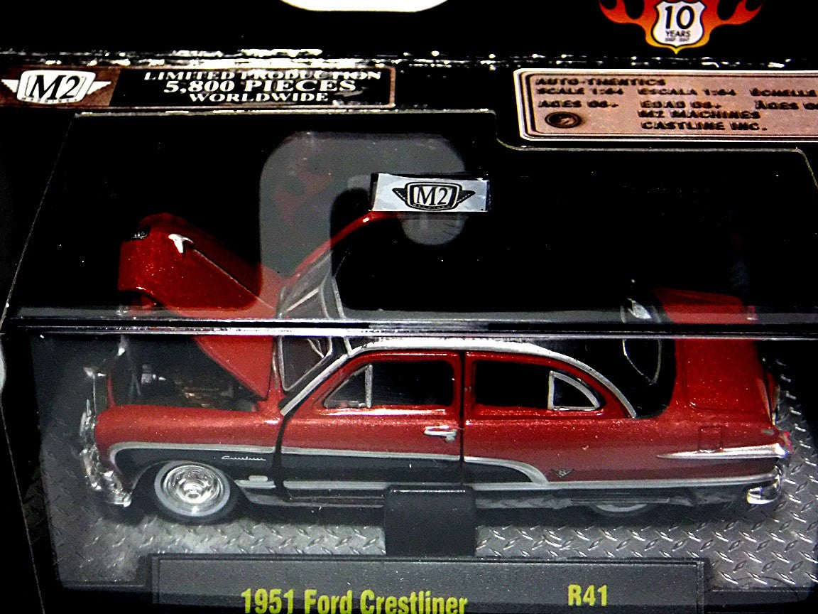 M2 Machines Auto Thentics 1951 Ford Crestliner
