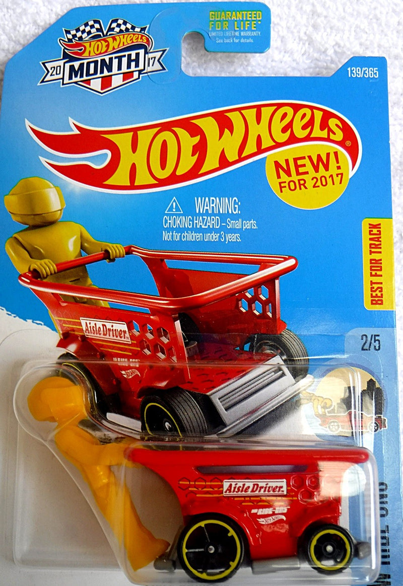 Hot Wheels - 2017 New Castings- Aisle Driver Hot Rod Shopping Cart