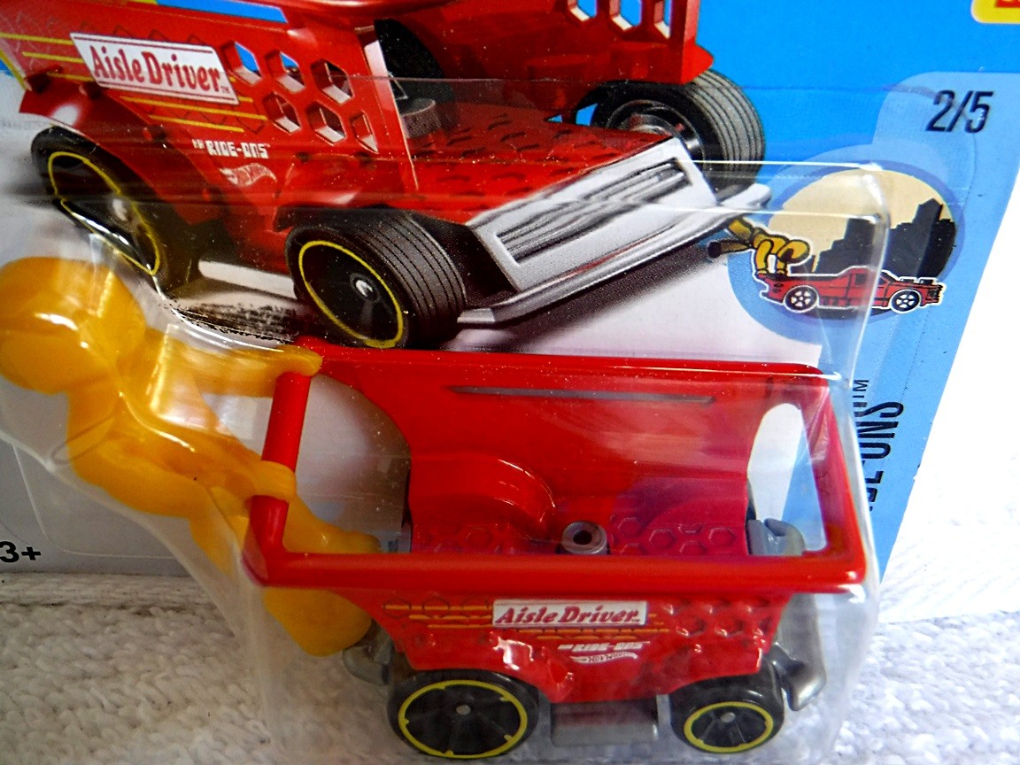Hot Wheels - 2017 New Castings- Aisle Driver Hot Rod Shopping Cart