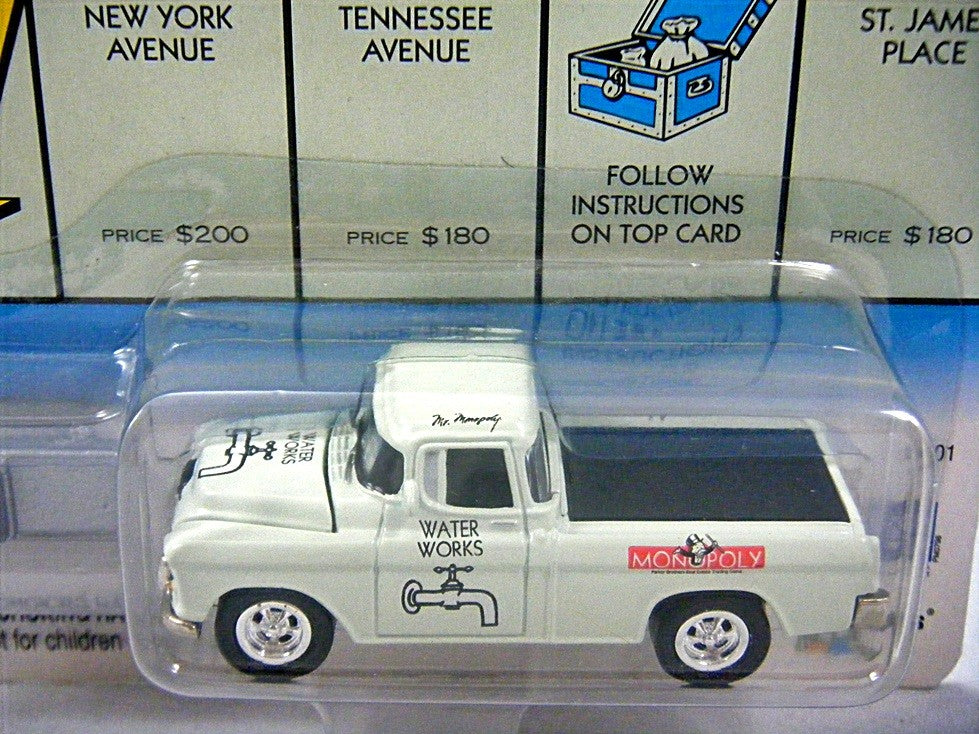 Johnny Lightning Monopoly Water Works 1955 Chevrolet Cameo Pickup Truck