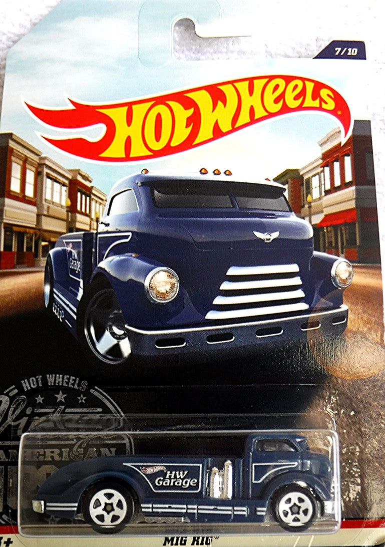 Hot Wheels - Vintage American Muscle - Mig Rig Hot Rod Cabover Truck
