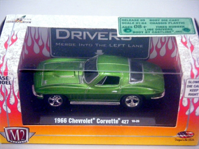 M2 Machines Drivers 1966 Chevrolet Corvette 427 Coupe