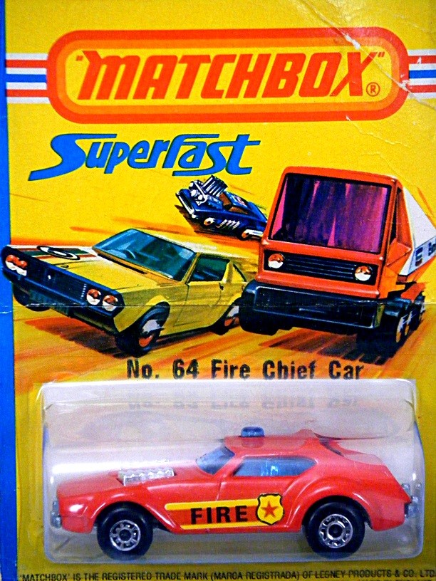 Matchbox - No. 64  Fire Chief Car