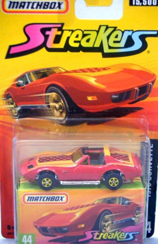 Matchbox Superfast Streakers Chevrolet C3 Corvette Coupe