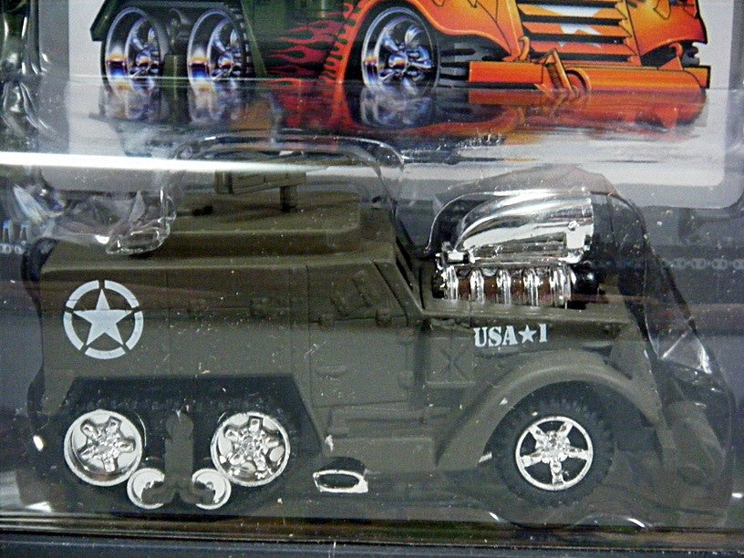 Muscle Machines Military - Half Track – Global Diecast Direct