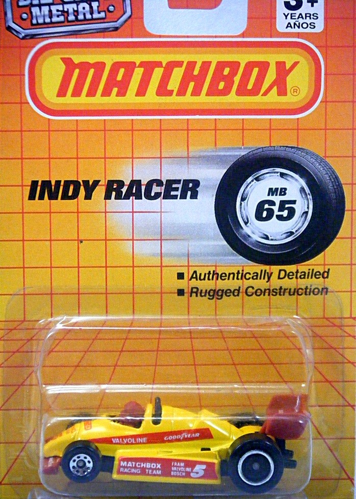 Matchbox Indy Open Wheel Race Car