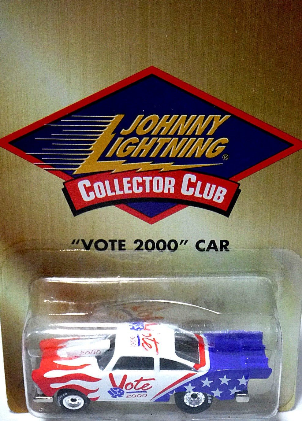 Johnny Lightning Promo - Vote 2000 - 1958 Plymouth Fury NHRA Pro Stock Race Car