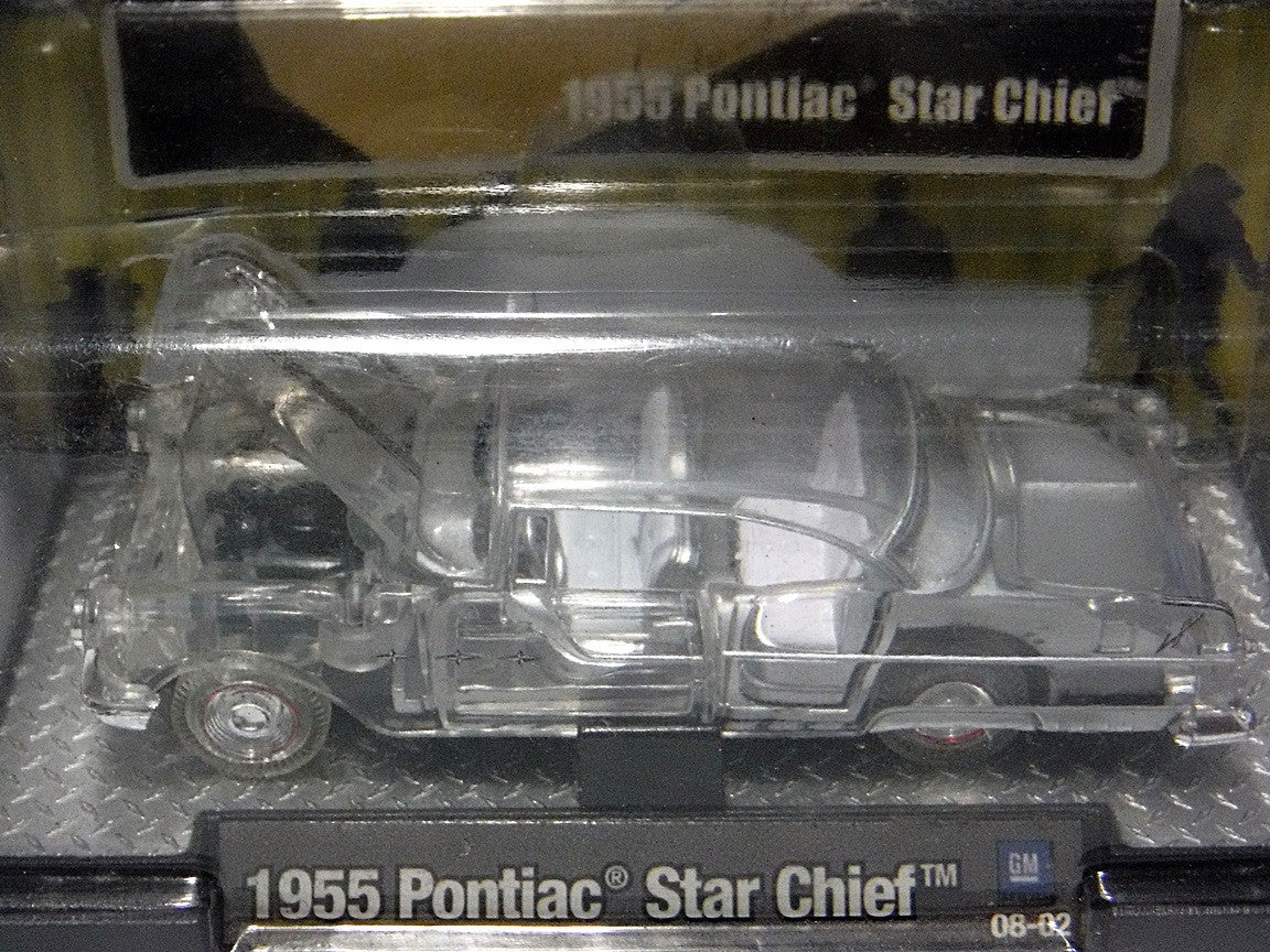 M2 Machines Clearly-Authentics - 1955 Pontiac Star Chief