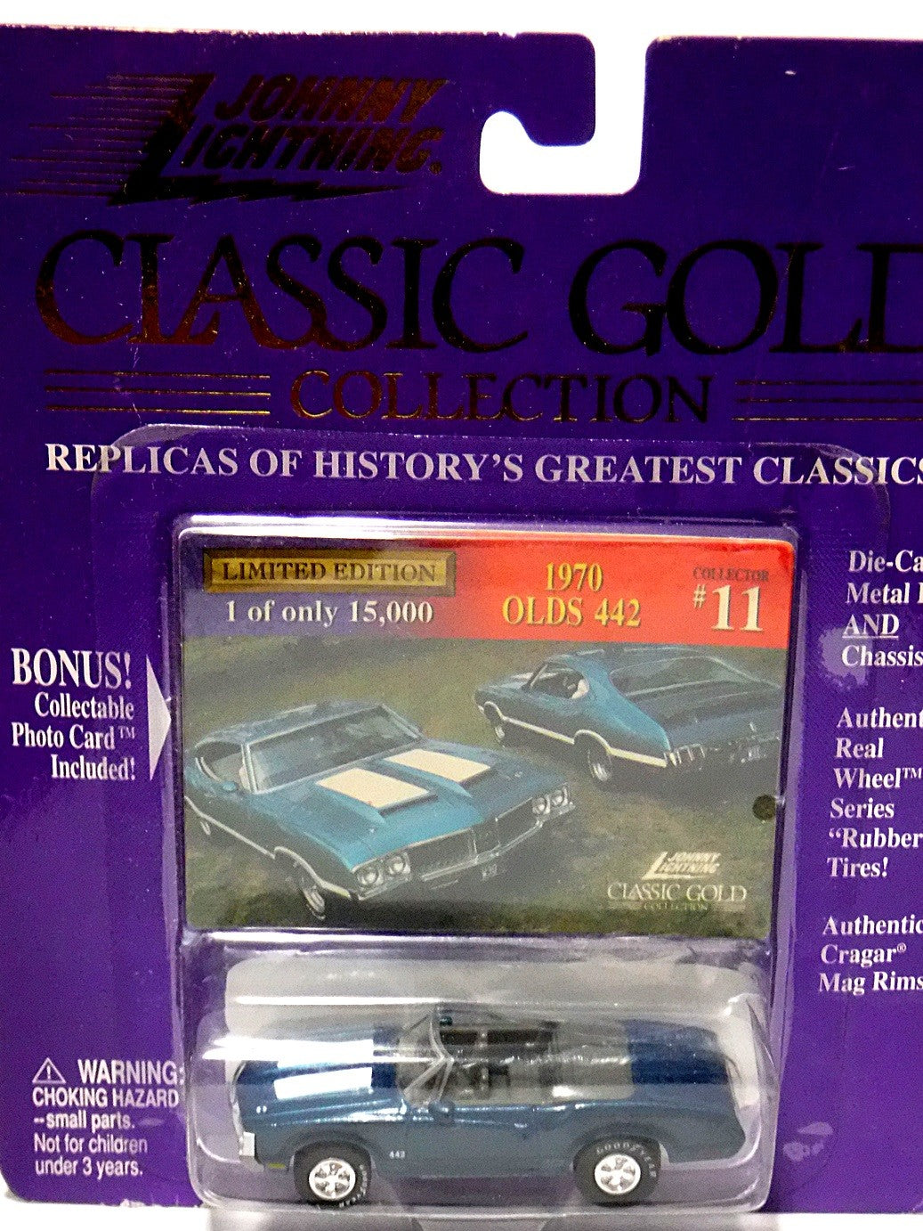 Johnny Lightning 1970 Oldsmobile 442 Convertible
