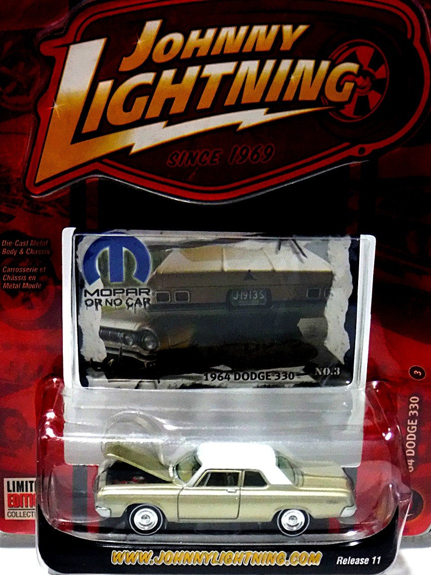 Johnny Lightning - MOPAR or no car - 1964 Dodge 330