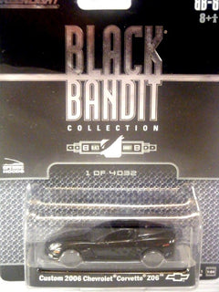 Greenlight Black Bandit Chevrolet Corvette C6 Z06