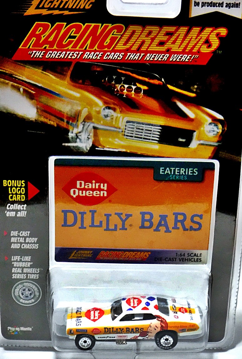 Johnny Lightning Racing Dreams 1971 Dodge Demon DIlly Bar Funny Car
