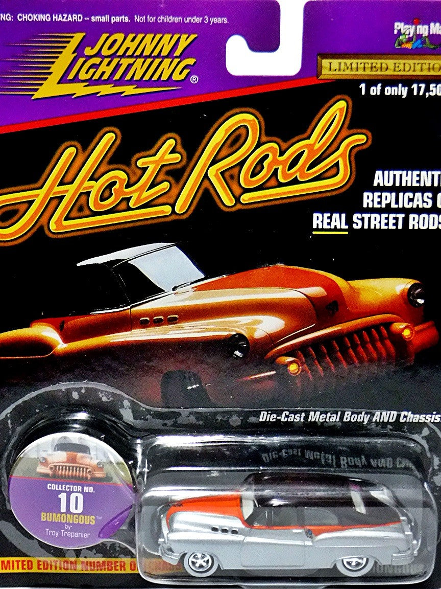 Johnny Lightning - Hot Rods - Bumongous - Custom 1950 Buick Sedanette