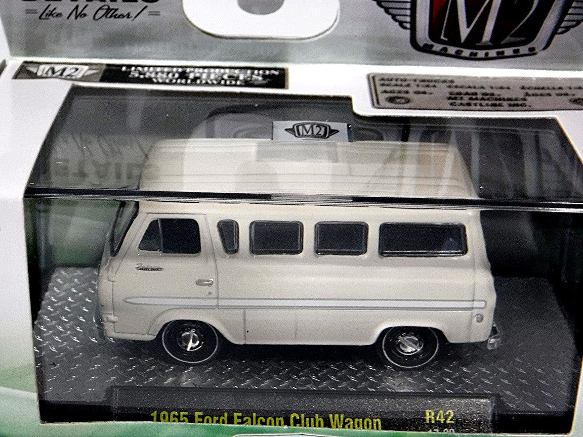 M2 Machines Auto-Trucks 1965 Ford Falcon Club Wagon