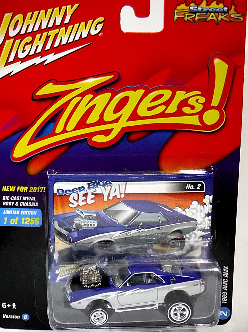 Johnny Lightning R2 - Street Freaks-Zingers - 1969 American Motors AMX