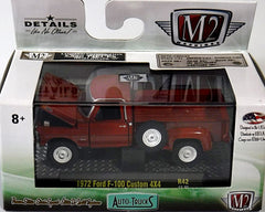 M2 Machines Auto-Trucks 1972 Ford F-100 Custom 4x4 Pickup Truck