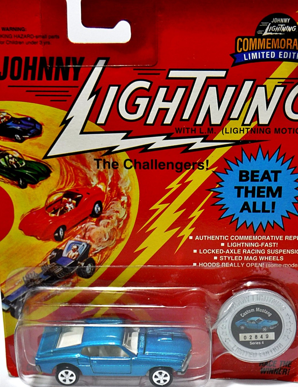 Johnny Lightning Commemoratives - Custom Ford Mustang Fastback